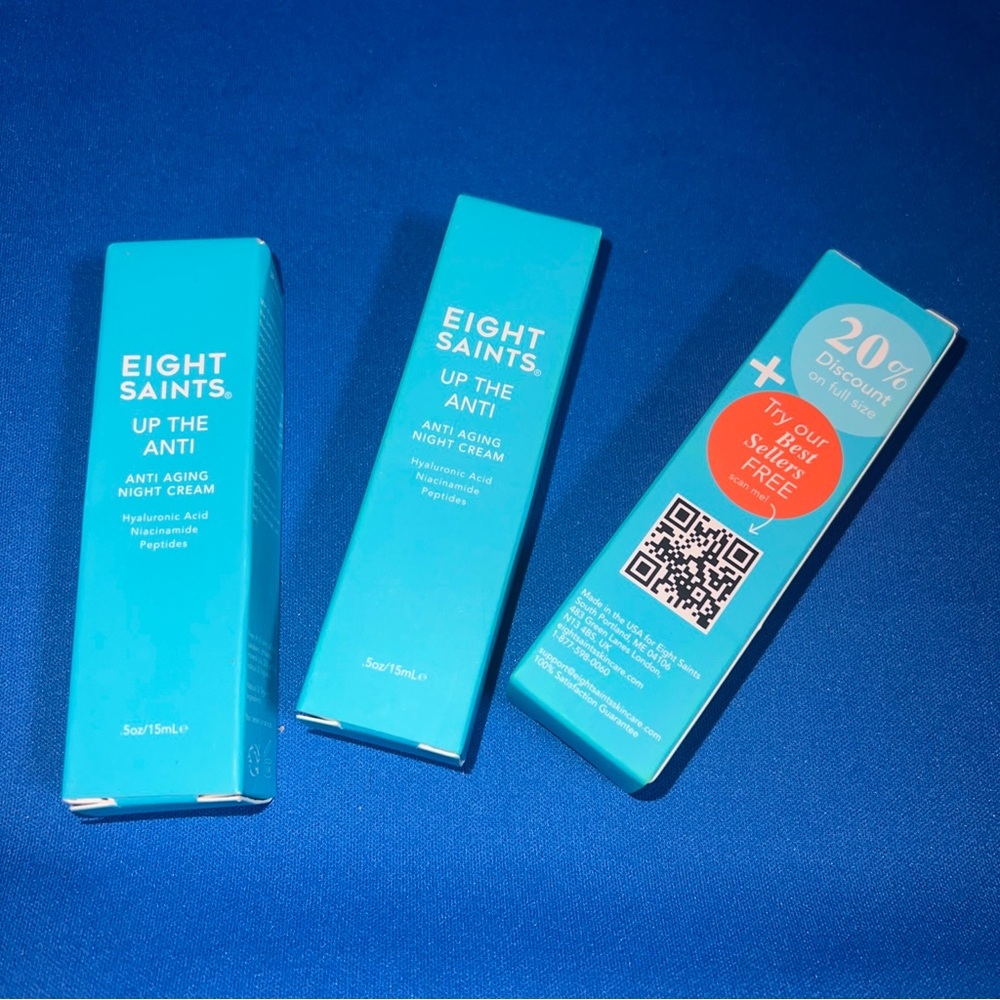 Eight saints anti aging cream X 3 (.5 oz each)